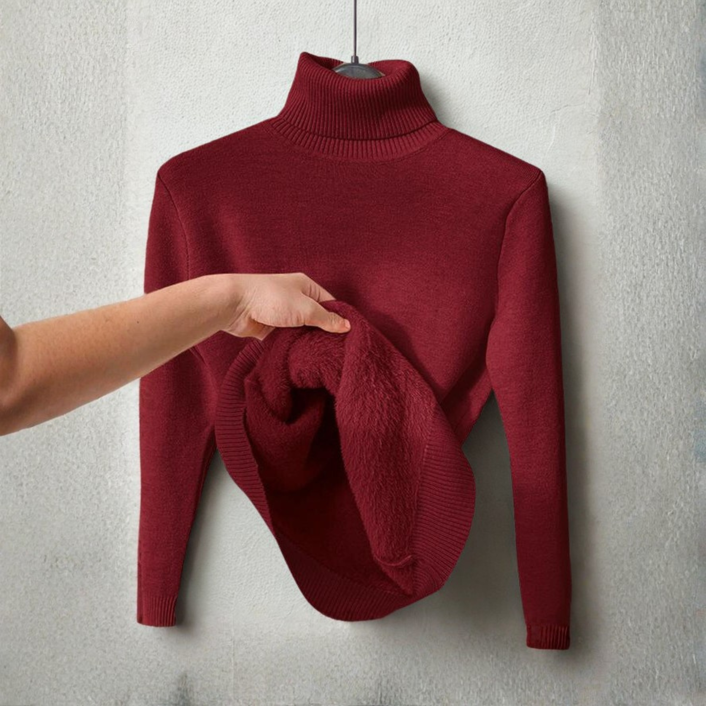 Soft Classic Crew Neck Long Sleeve Sweater