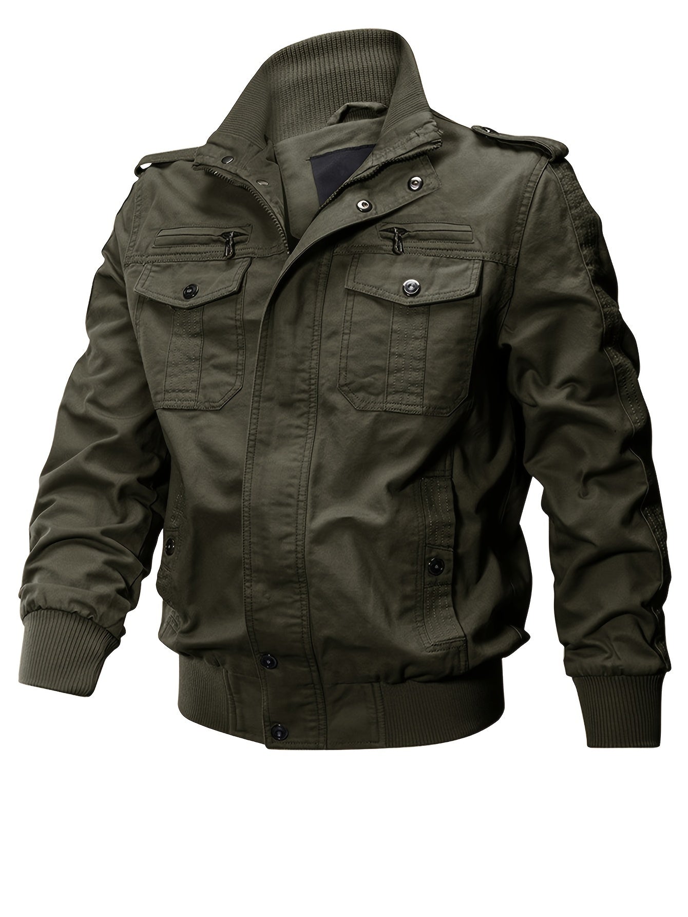 Breathable Outdoor Mens Camouflage Jacket With Storage