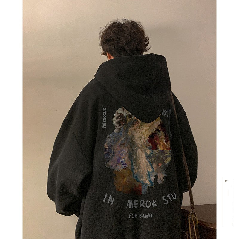Men's Casual Oversized Cotton Hoodie