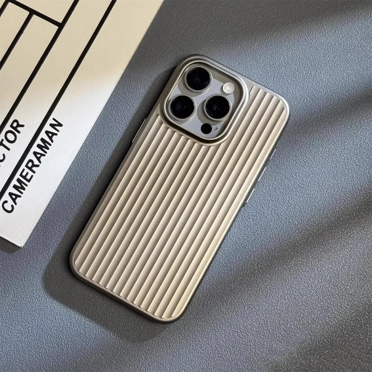 Slim Metal iPhone Case with Durable Shockproof Cover