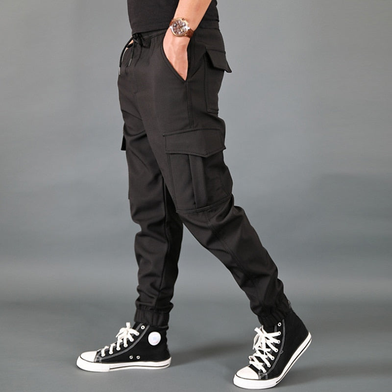 Men's Cargo Trousers Hiking Pants Pocket Plain Comfort Breathable Outdoor Daily