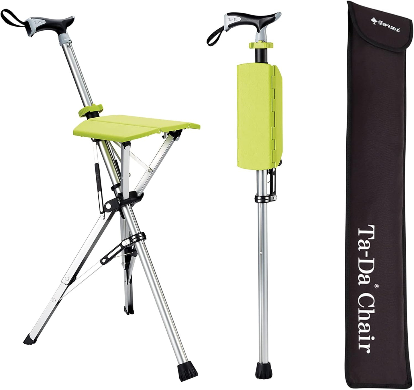 Portable Folding Trekking Pole With Seat