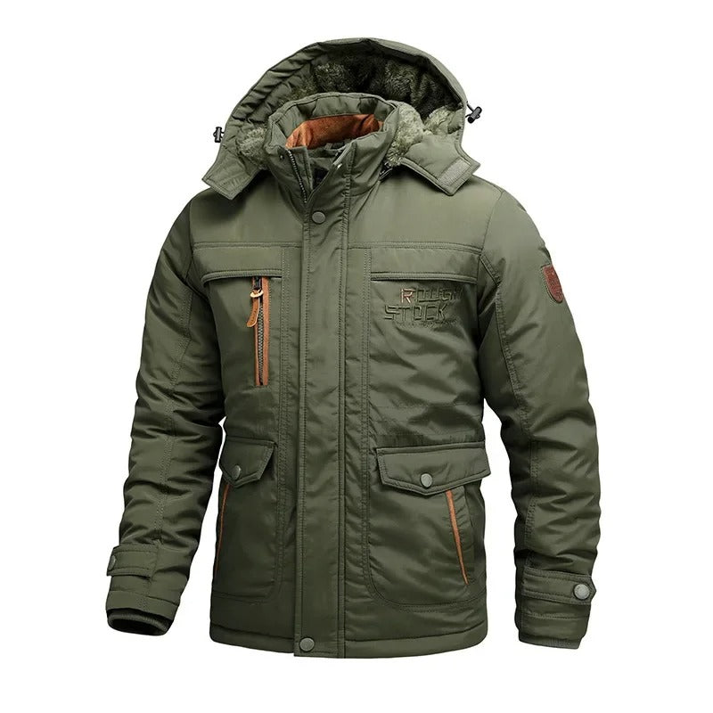 Insulated Water Resistant Snow Jacket Coat