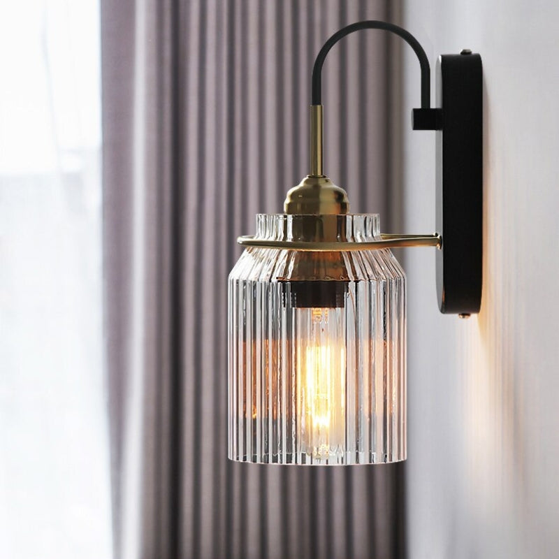 Traditional Clear Wall Lamp Fixture - OutfitLondon