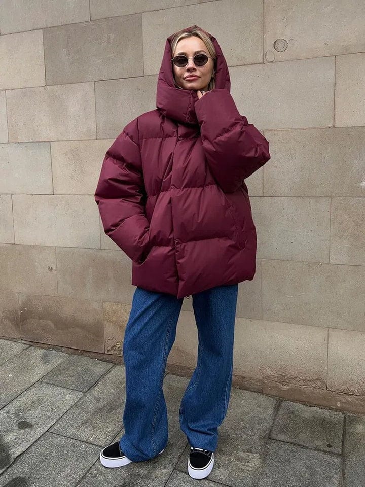Comfortable Down Filled Parka Winter Coat