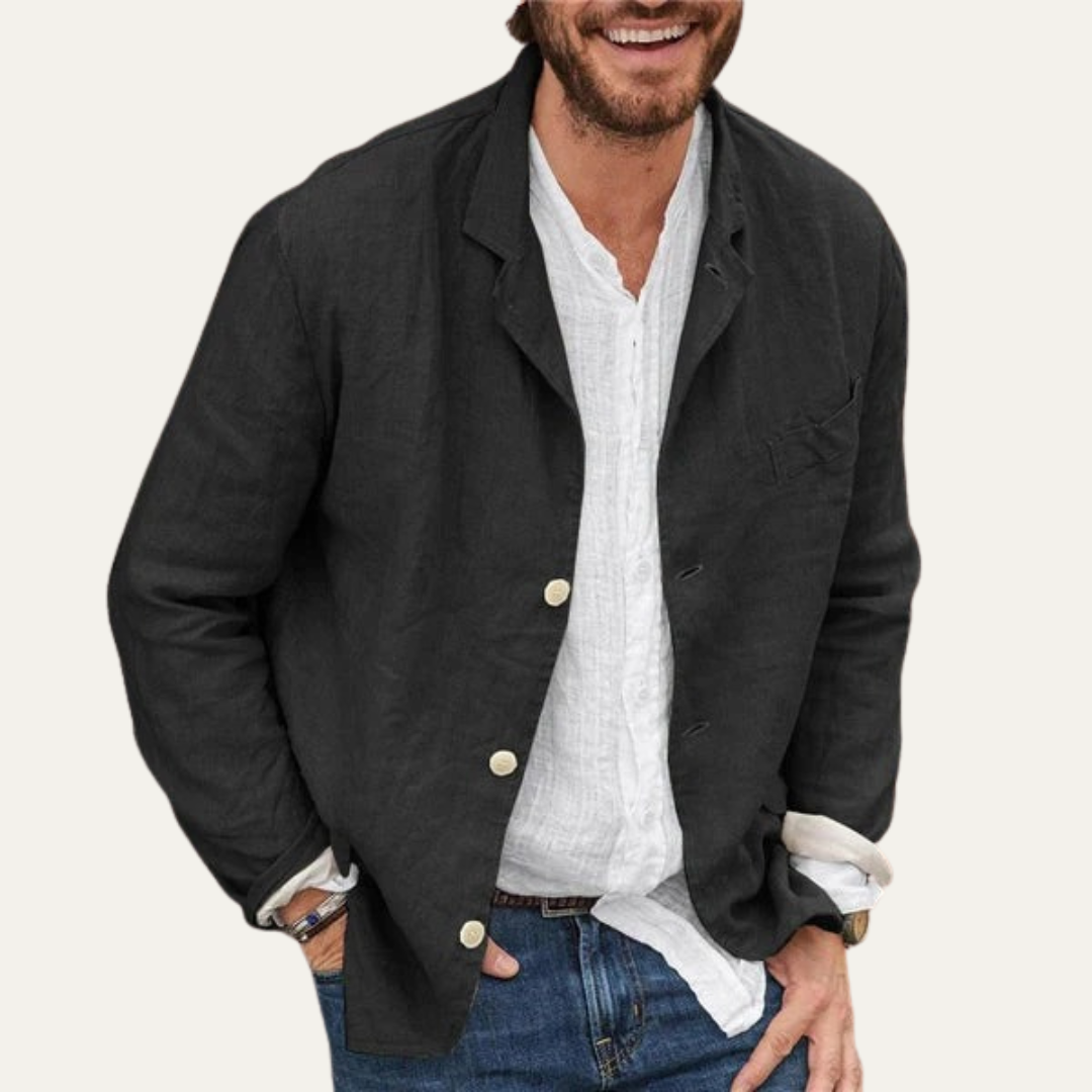 Comfortable Summer Linen Blazer for Men