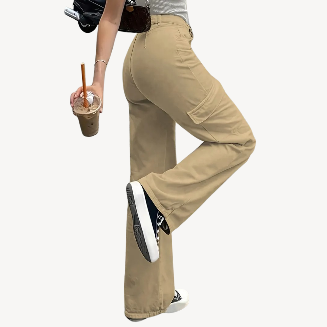 Ladies Comfortable Cargo Trousers