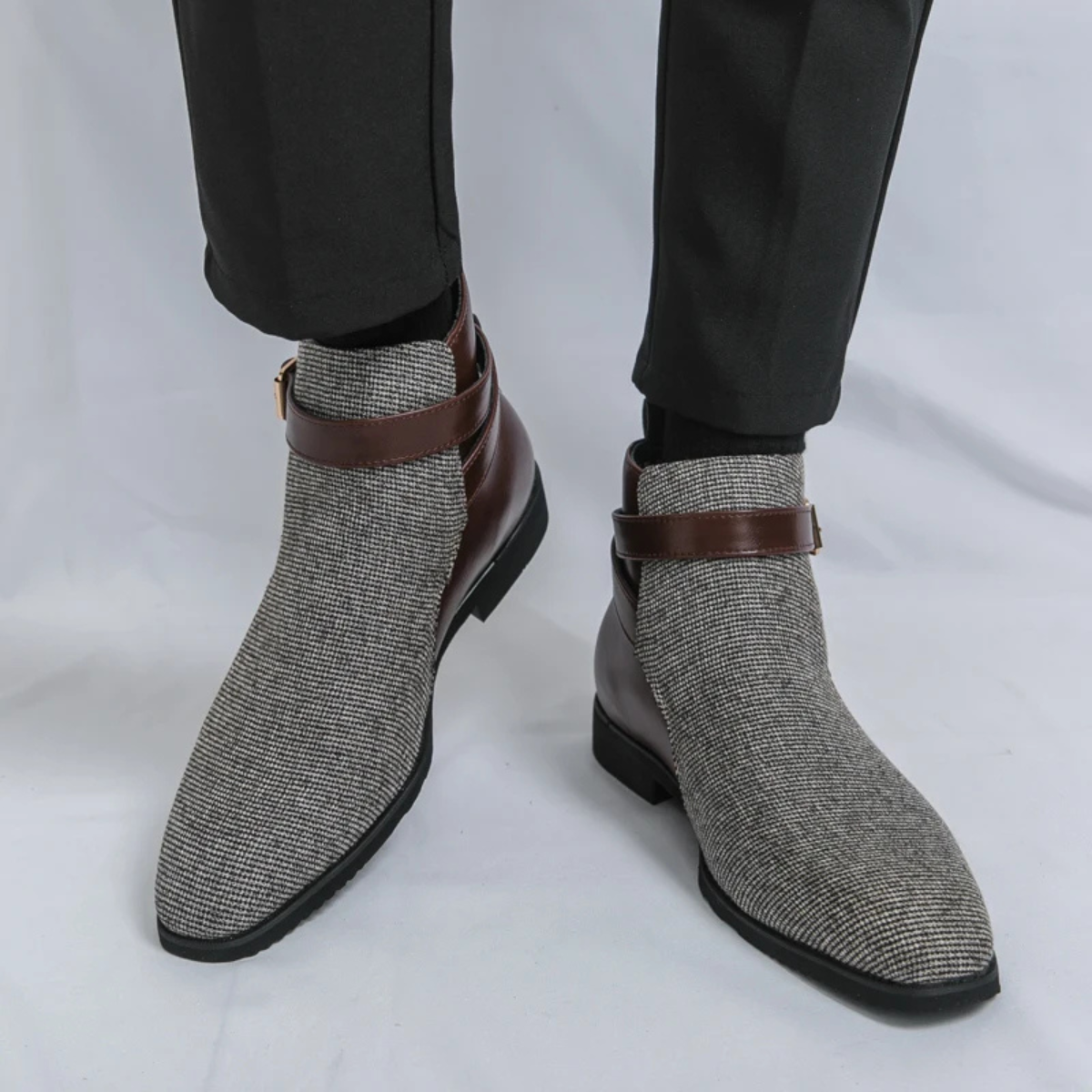 Men's Smart Leather Chelsea Ankle Boots