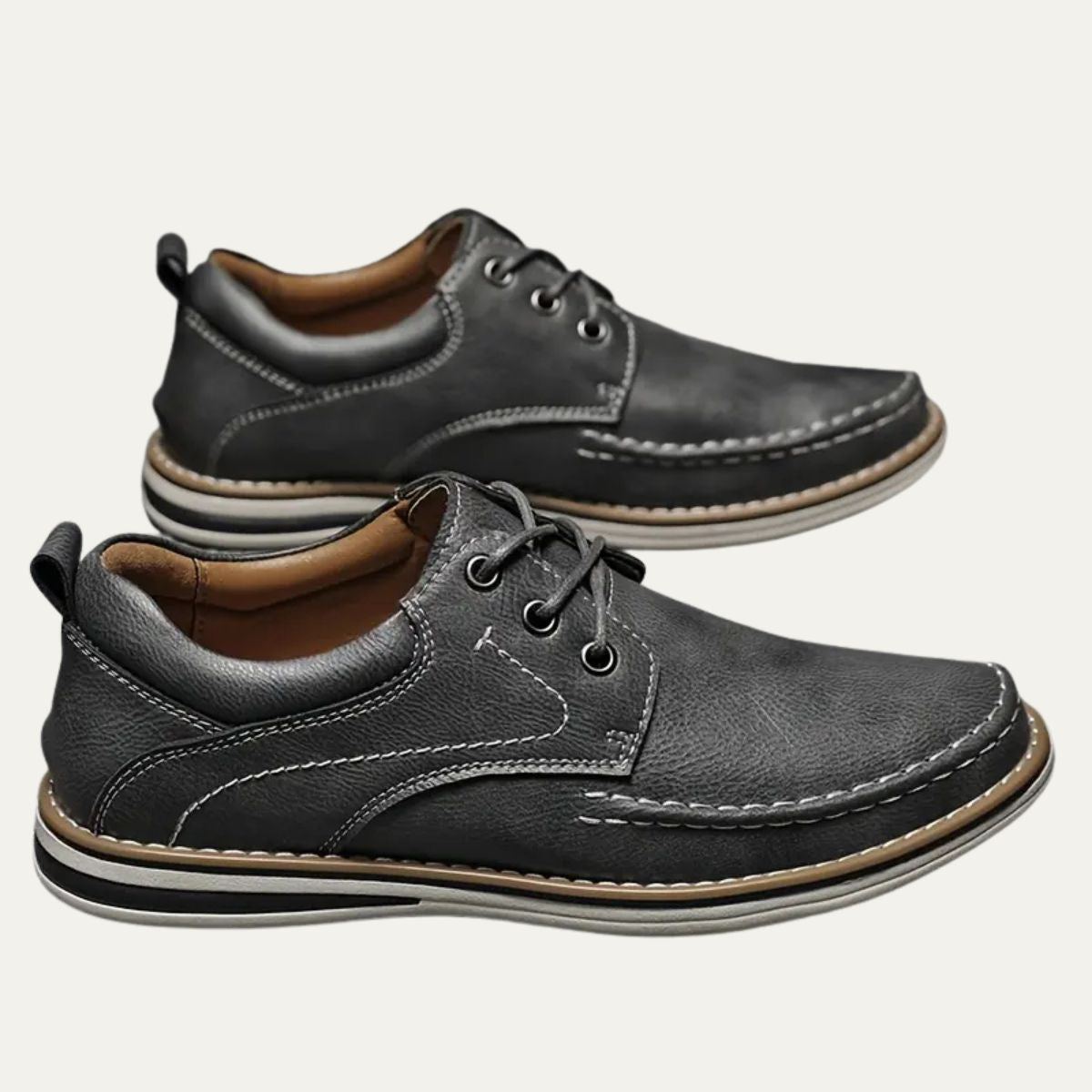 Comfortable Supportive Leather Walking Shoes
