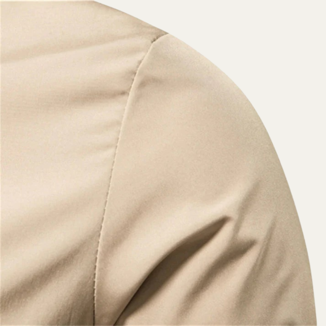 Men's Classic Patterned Zipper Bomber Jacket