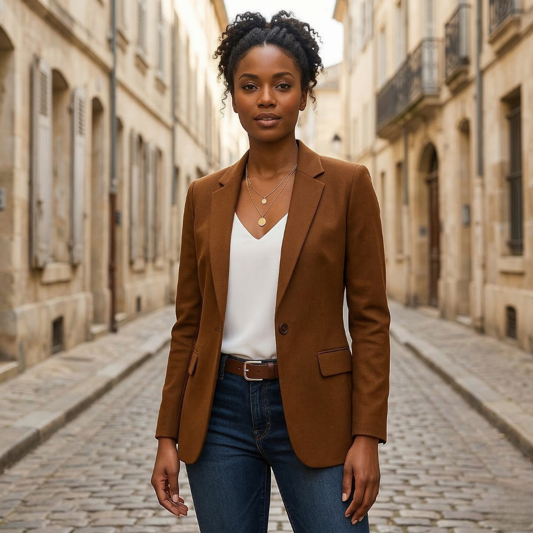 Classic Fit Women's Office Blazer Jacket