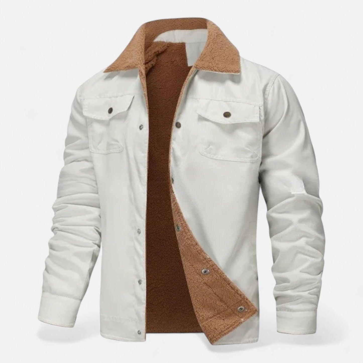 Stylish Mens Insulated Parka Coat