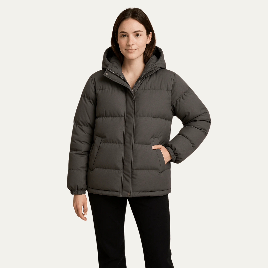 Relaxed Fit Women's Puffy Coat