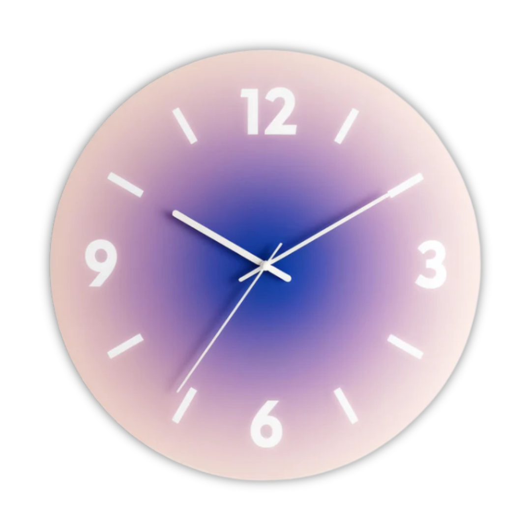 Quiet Large Clear Wall Clock