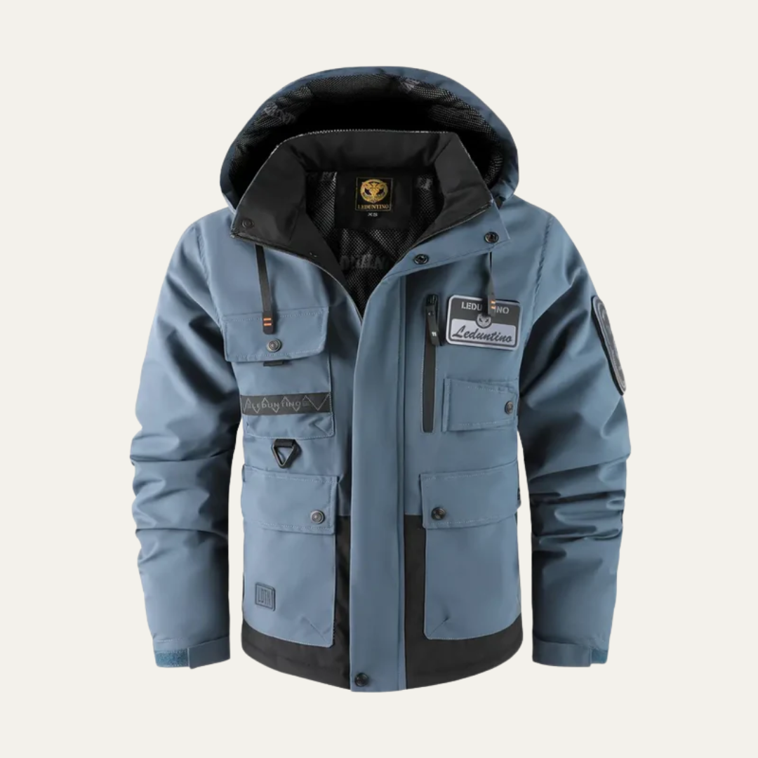 Waterproof Men's Outdoor Tactical Jacket with Hood