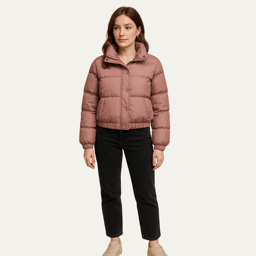 Casual Short Down Filled Jacket
