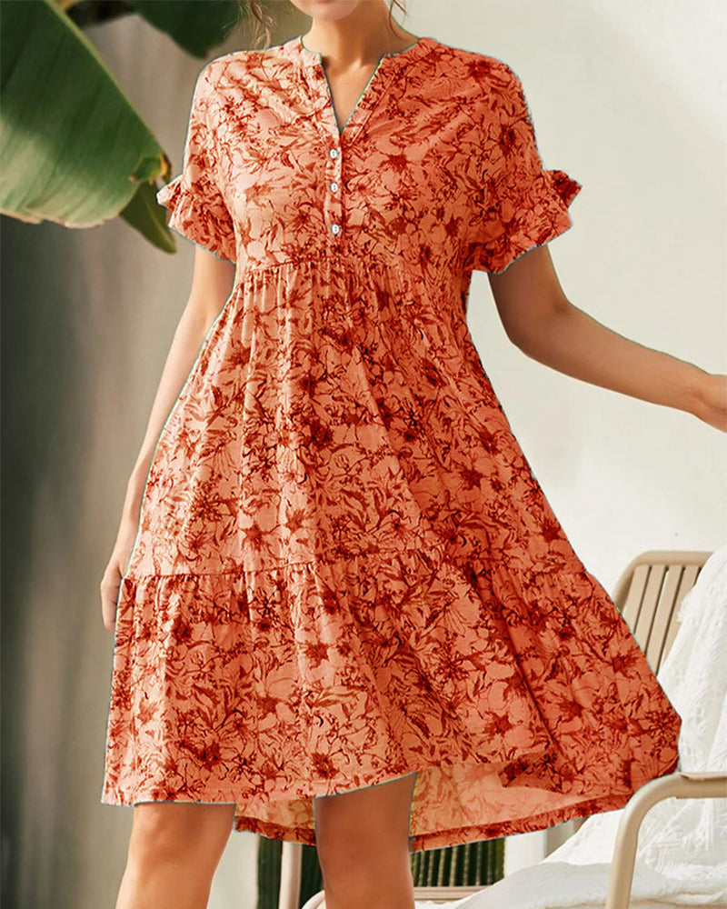Pretty Summer Floral Dress for Women