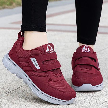 Comfortable Running Shoes with Velcro Fasteners for Women and Men