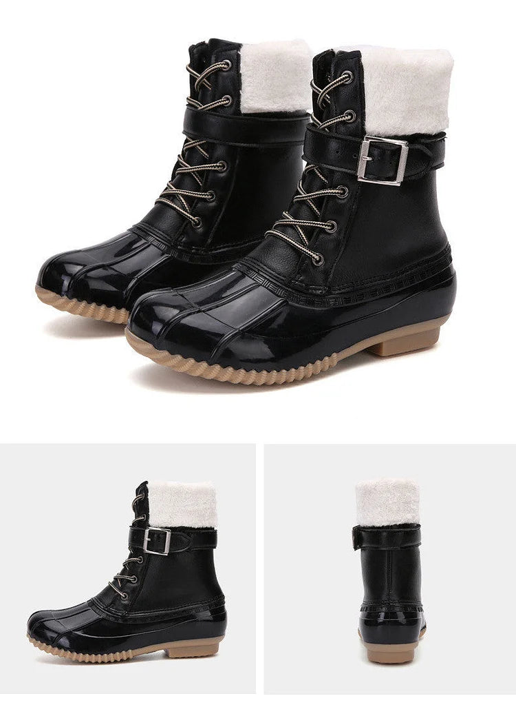 Warm Waterproof Women's Winter Snow Boots
