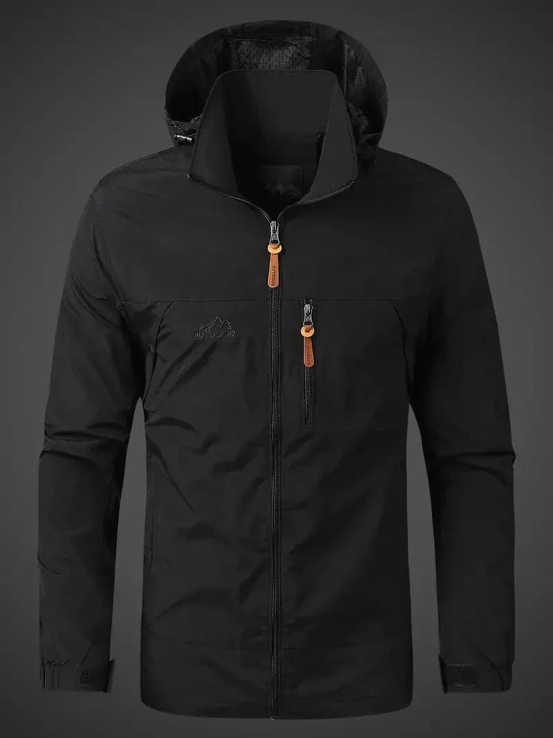 Breathable Water Resistant Mens Parka Coat