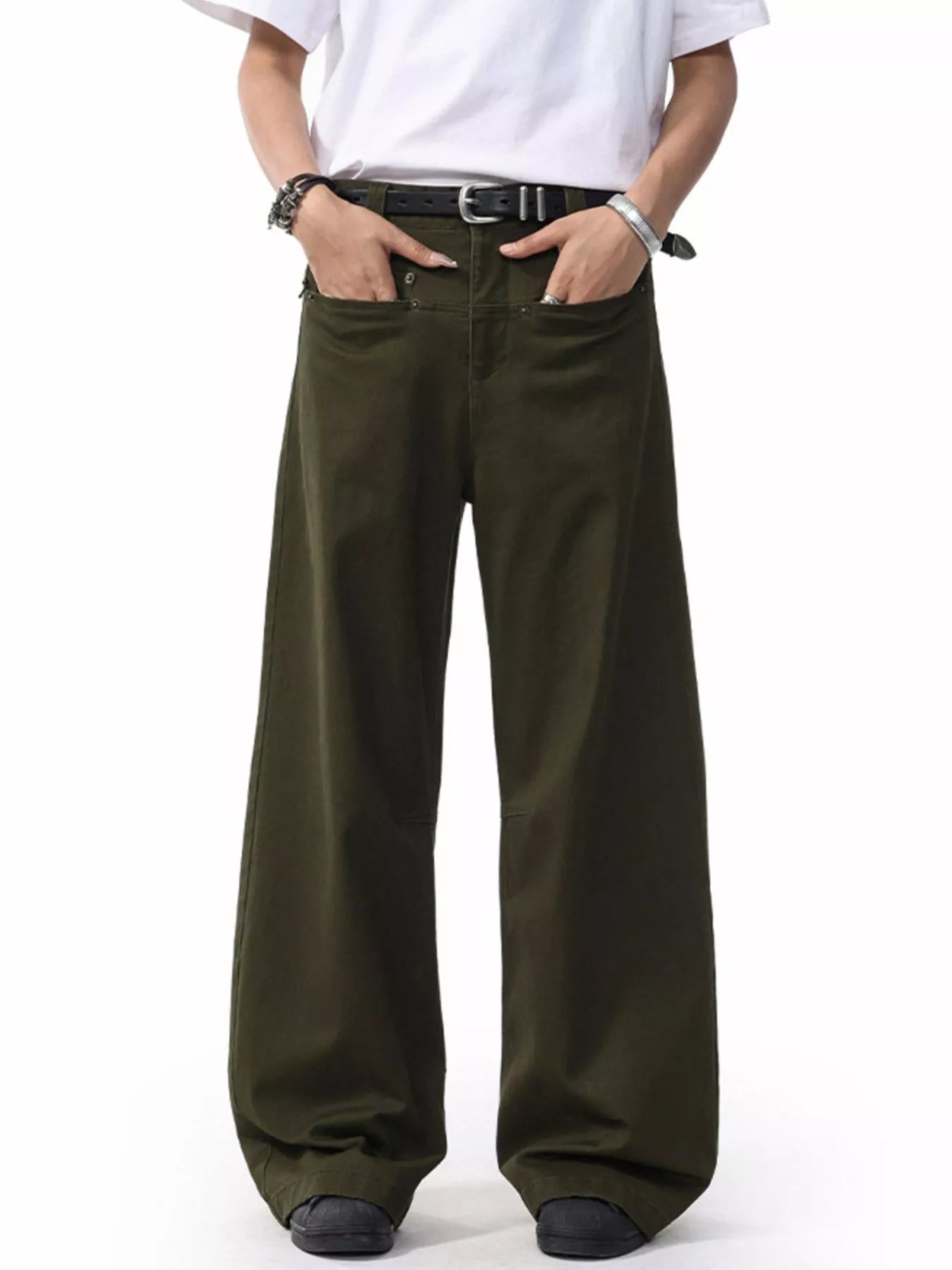 Relaxed Fit Casual Men's Trousers