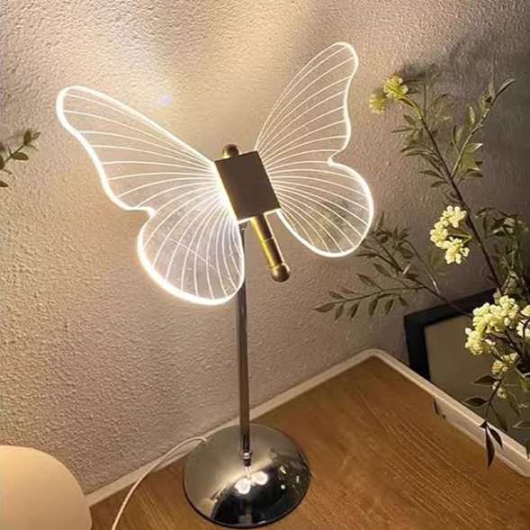 Beautiful LED Nightstand Glass Lamp - OutfitLondon