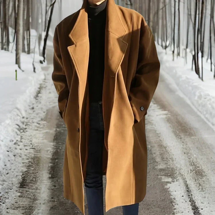 Premium Wool Pea Coat for Women