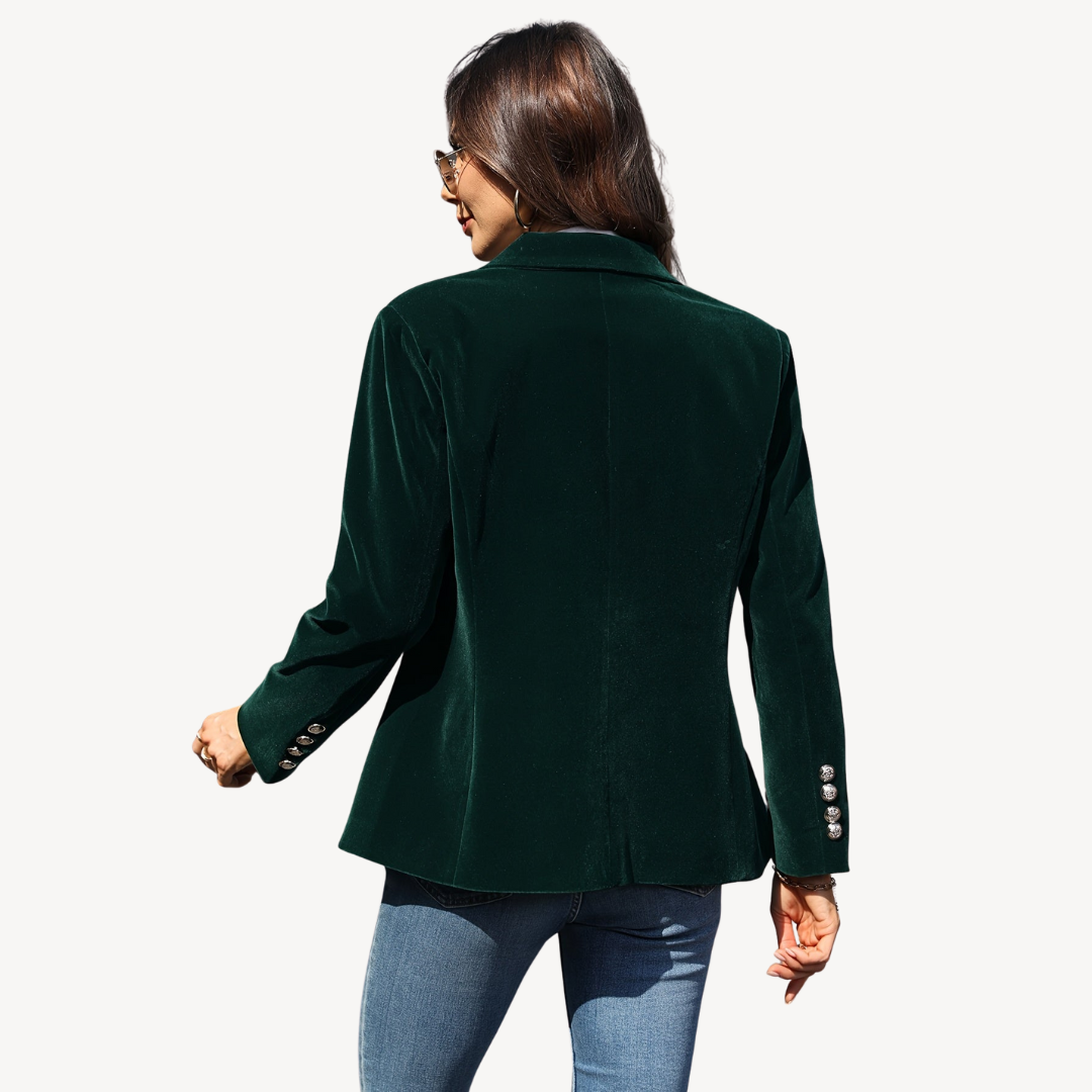 Luxurious Soft Womens Velvet Jacket