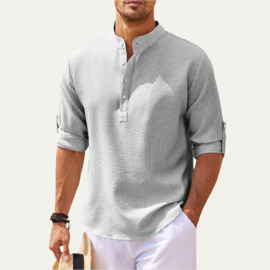 Men's Patterned Casual Shirt