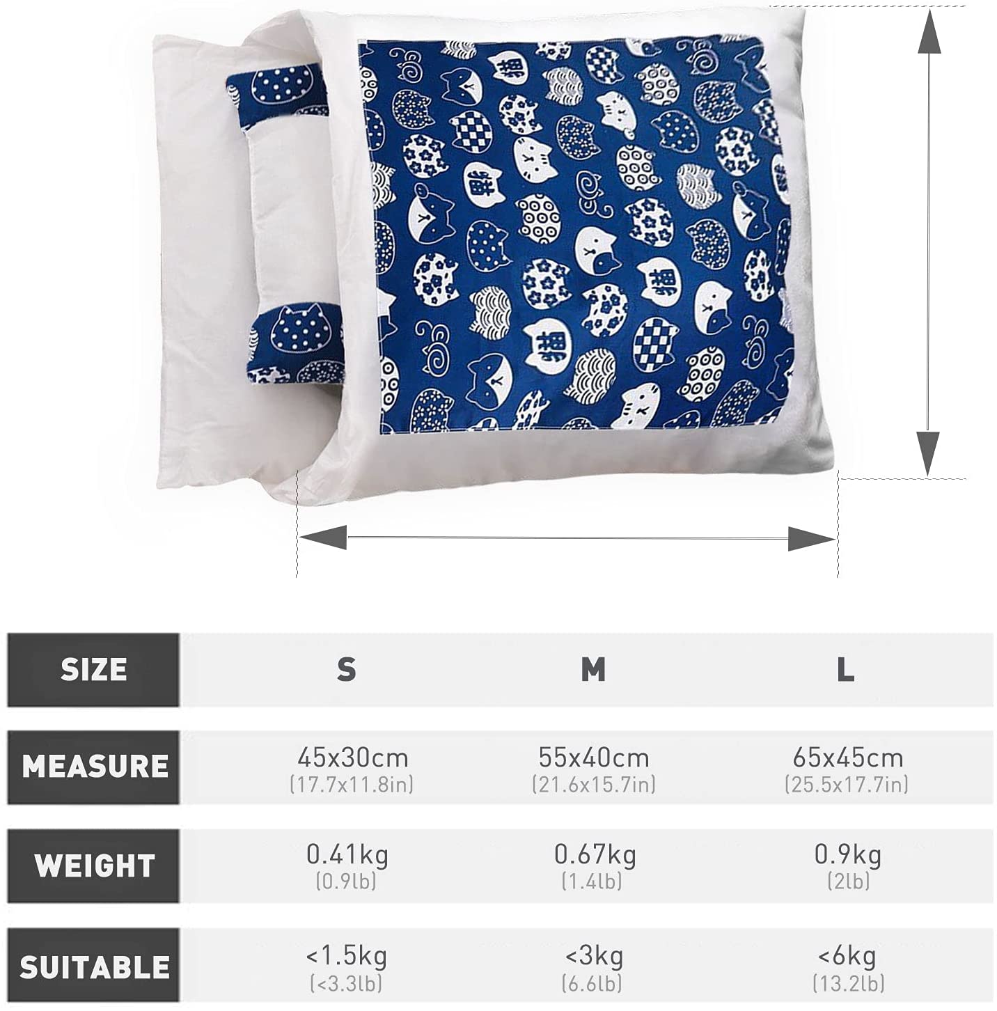 Japanese Style Pet Quilt Breathable Sleeping Bag