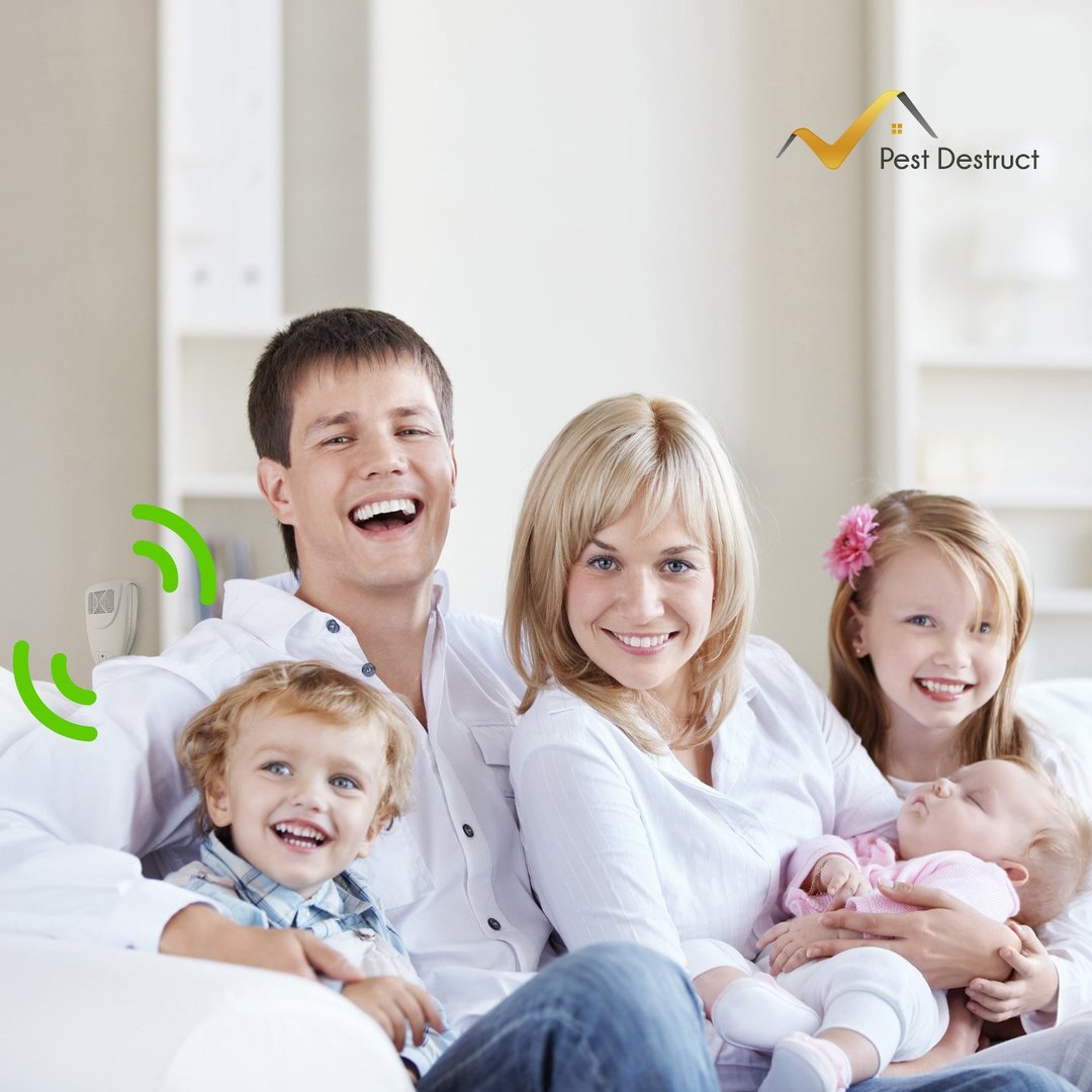 Ultrasonic Bed Bug Repeller - 100% SAFE for Children and Pets - Quickly Eliminate Pests