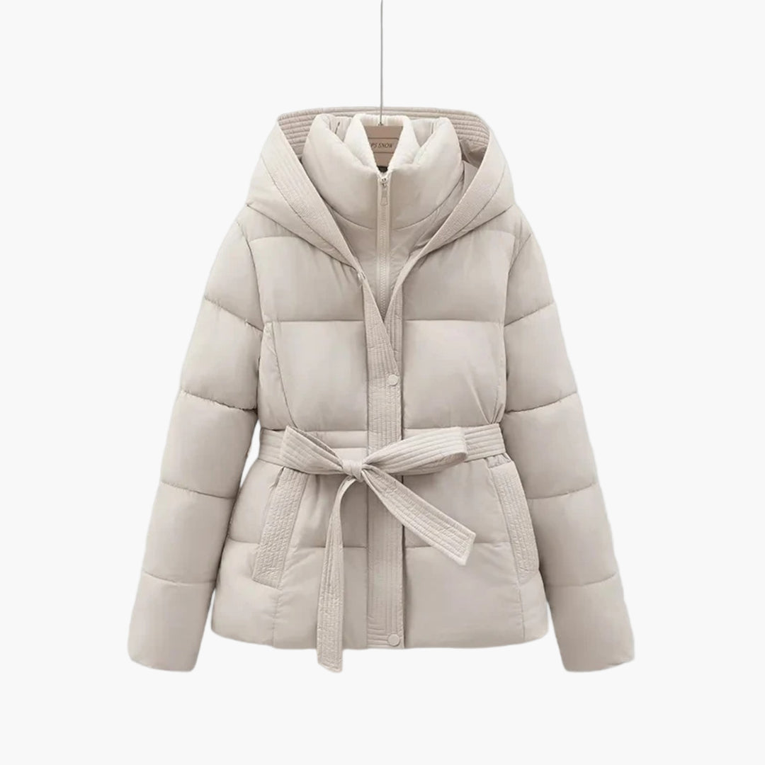 Warm Women's Fitted Parka Jacket Coat