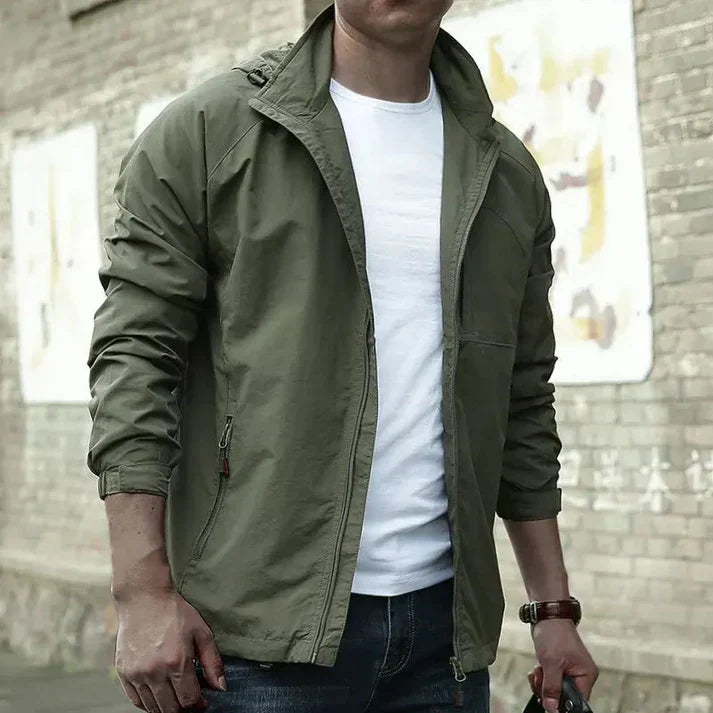 Breathable Mens Outdoor Water Resistant Coat