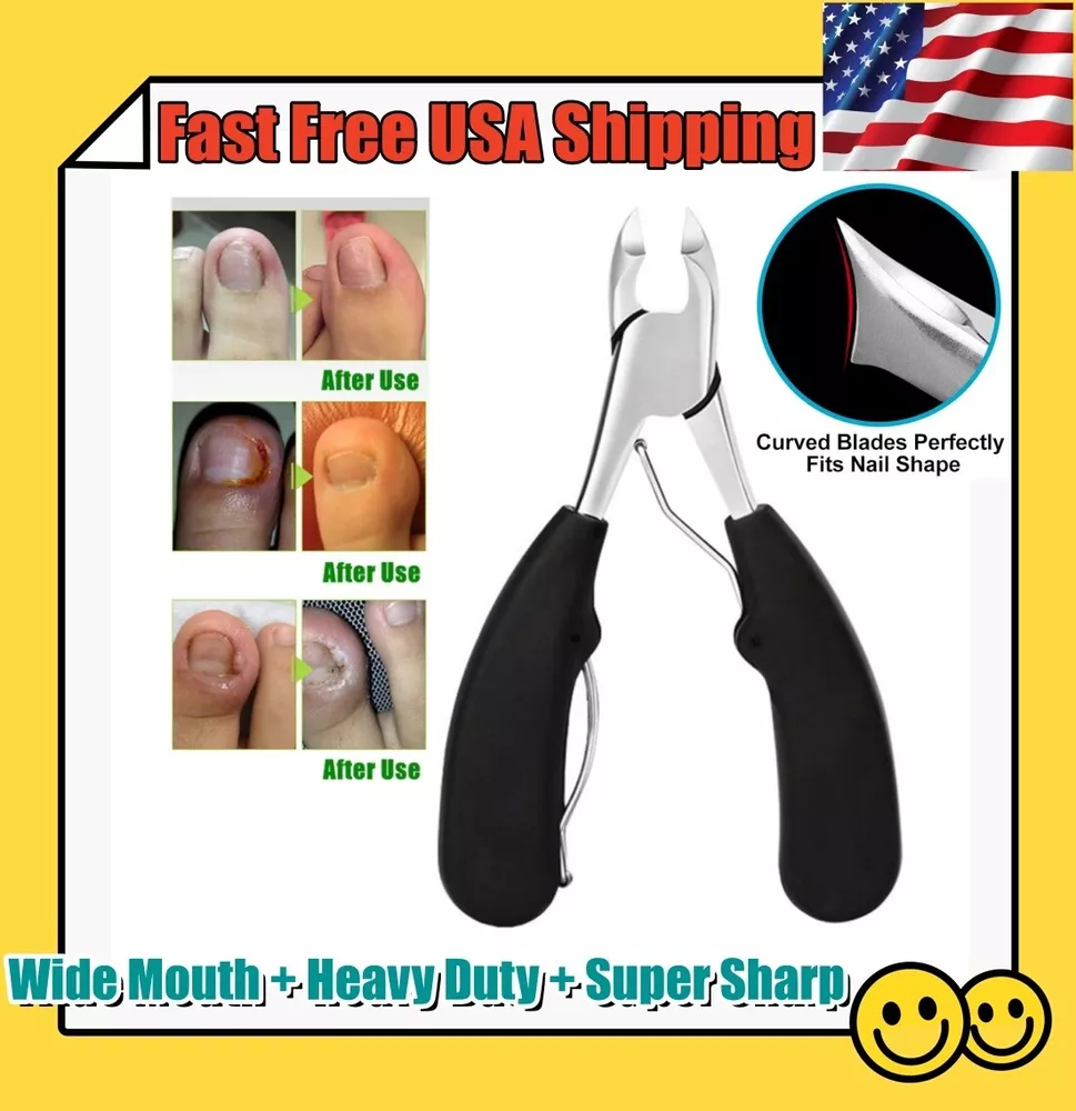 Toenail Clippers For Senior / Nail Clippers For Thick Nail & Ingrown Nail | Made In Germany | Stainless Steel & Professional Clippers