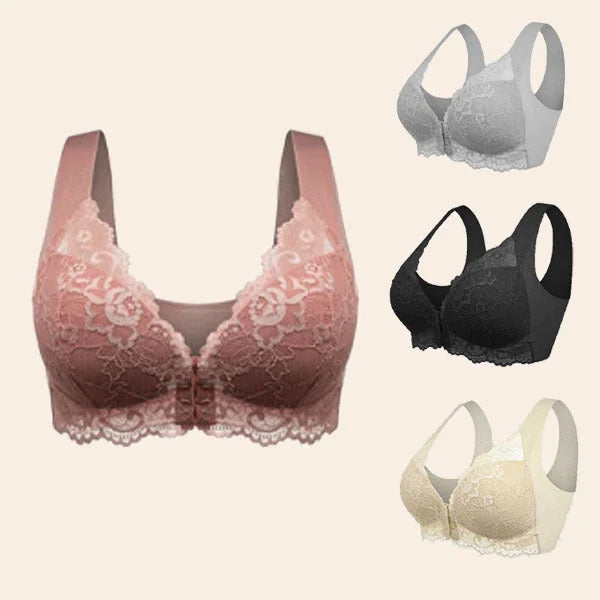 Front Closure 5D Shaping Push Up Bra β Seamless, Beauty Back, Comfy