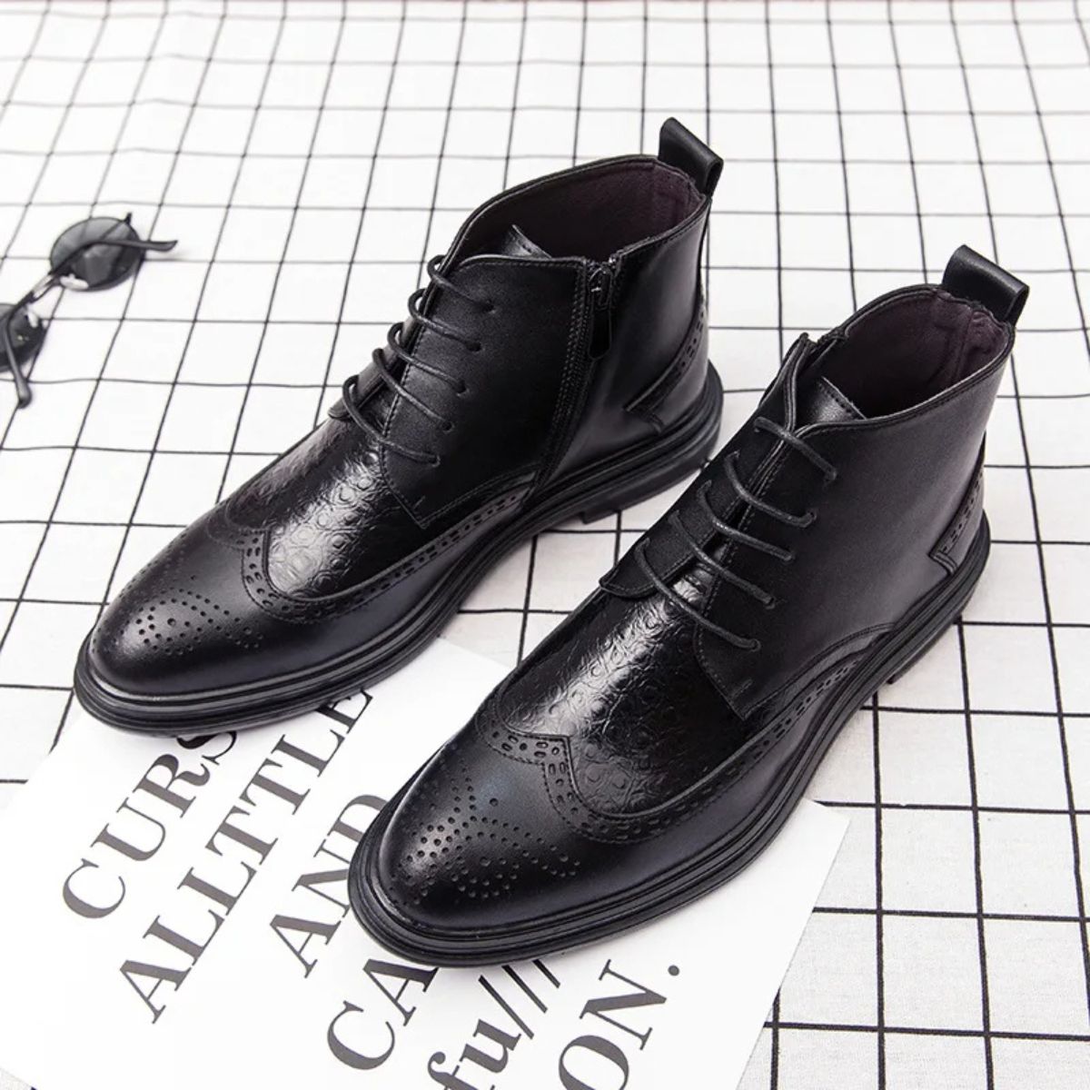 Stylish Men's Chelsea Boots - Premium Winter Dress Shoes