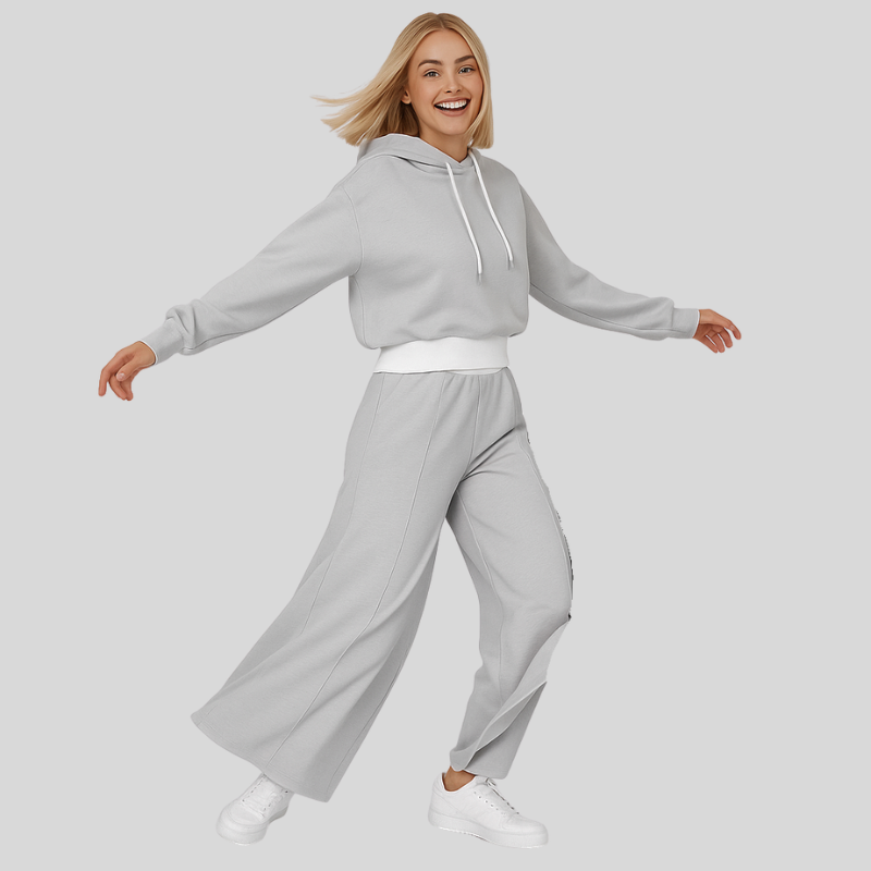 Cozy Women's Lounge Set, Soft Hoodie and Joggers
