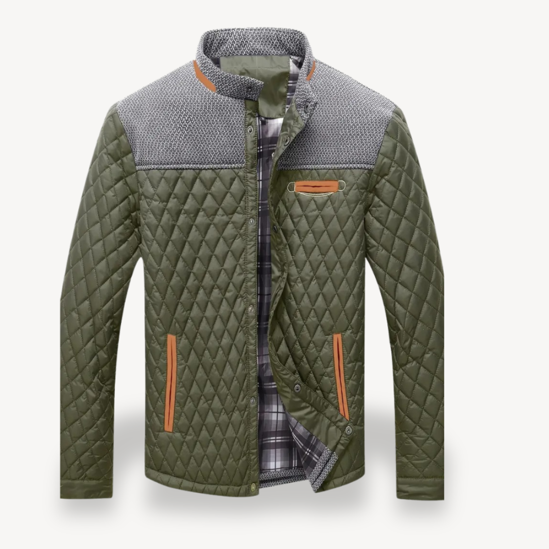 Warm Fuzzy Lined Mens Winter Coat