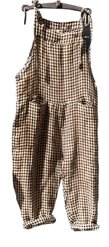Comfortable Stripe Wide Leg Jumpsuit