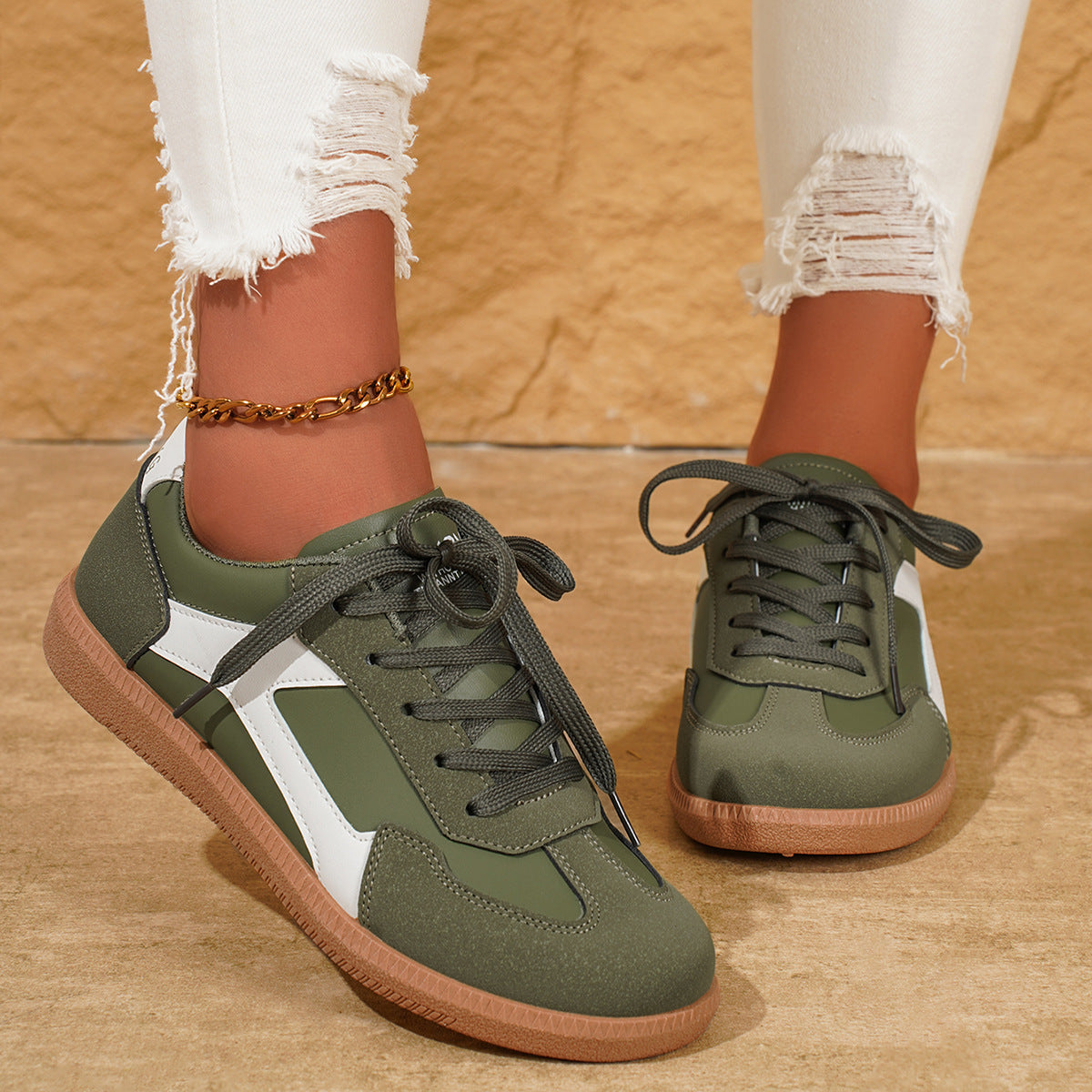 Comfortable Stylish Leather Sneakers for Women