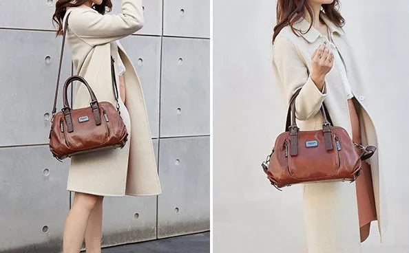 Classic Vintage Leather Handbag