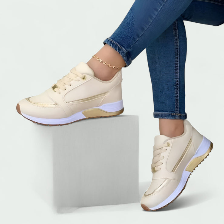 Women's Platform Trainers Lightweight Breathable Casual
