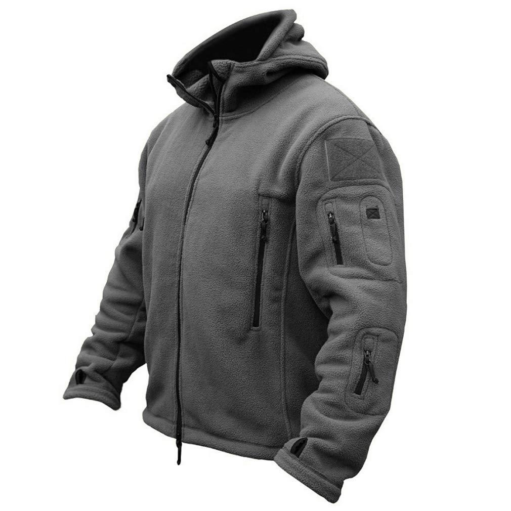 Military Style Hoodie Coat