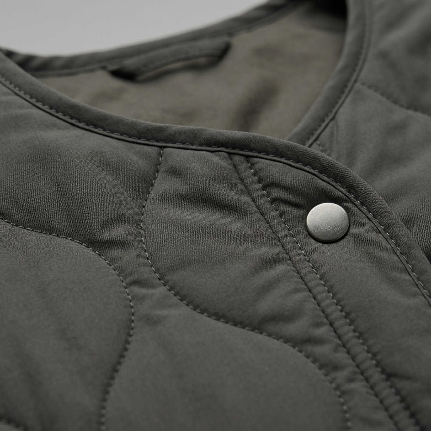 Warm Padded Women's Snap Coat Jacket