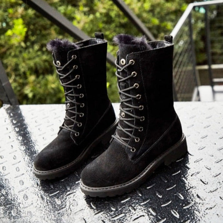 Luxury Suede Ankle Boots for Women