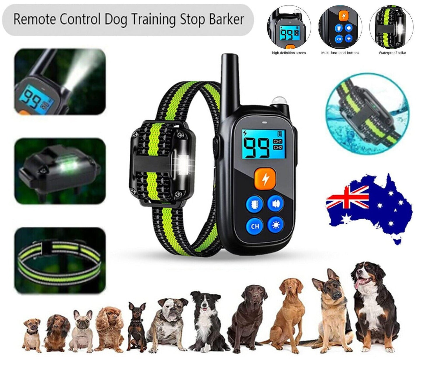 Professional Dog Trainer Remote Control Collar - OutfitLondon