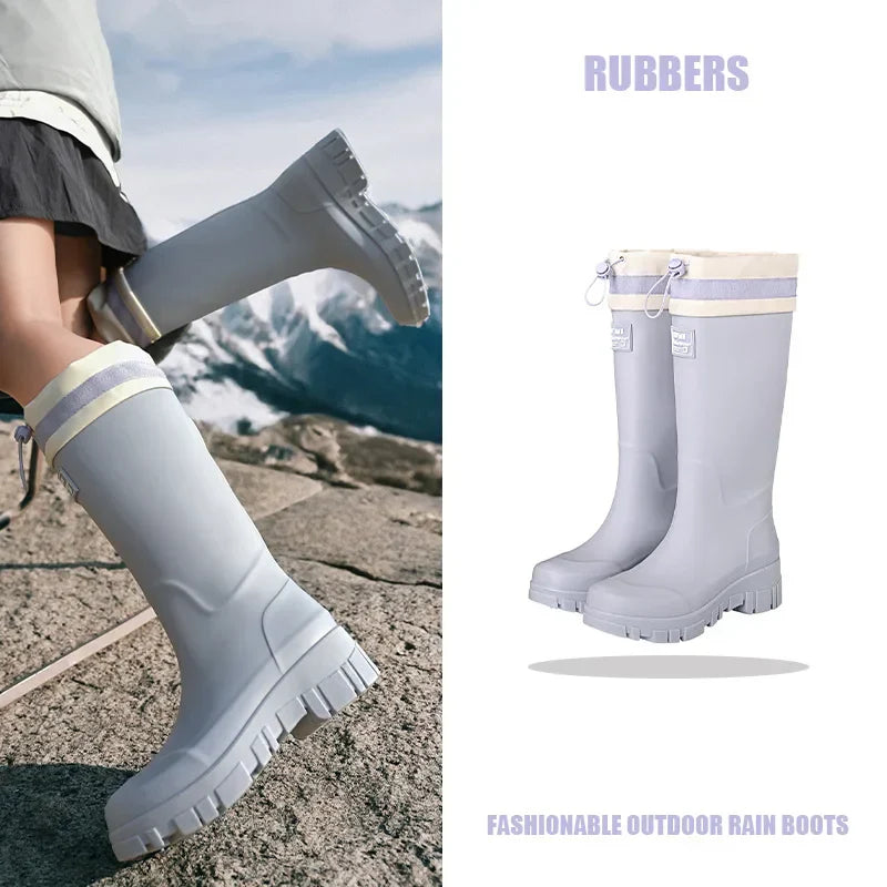 Waterproof Insulated Rain Boots for Men Women Kids