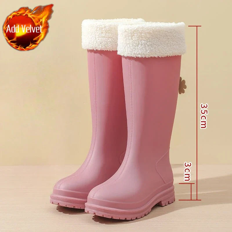 Warm Waterproof Insulated Winter Boots for Women