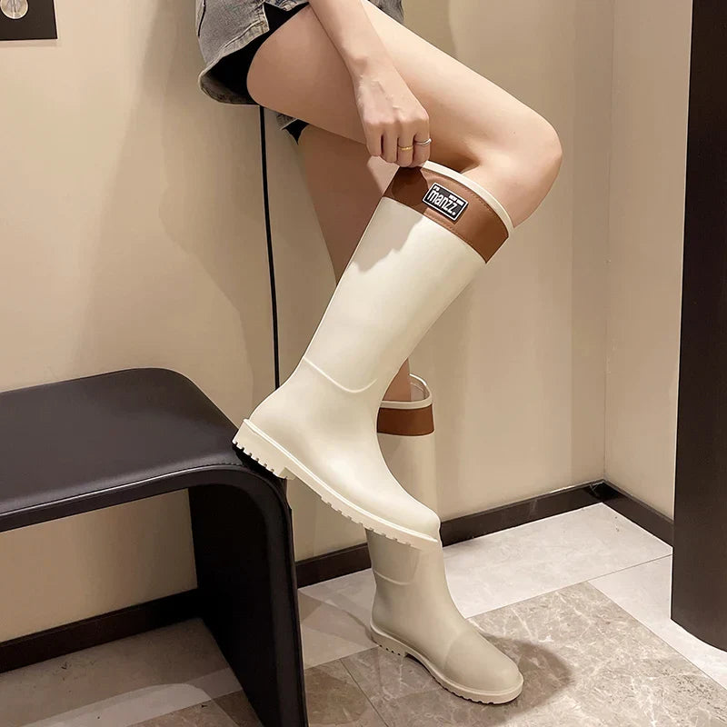 Waterproof Tall Rain Boots for Women
