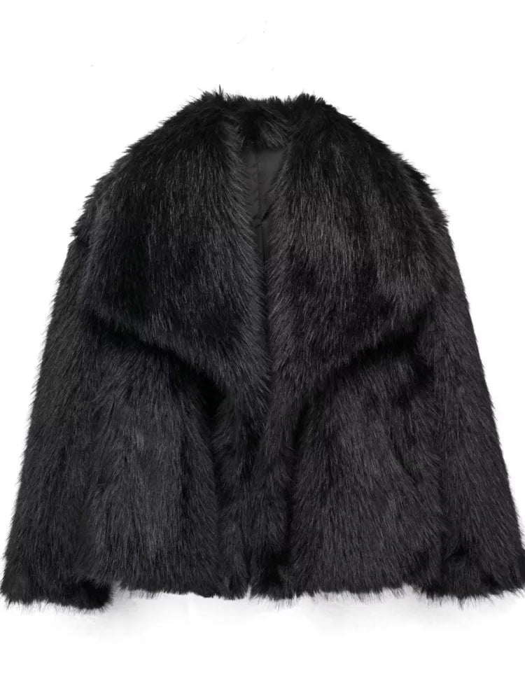 Premium Soft Vegan Fur Winter Coat
